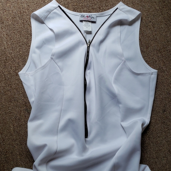 URBAN ROSE | white Bodycon dress - Picture 4 of 4